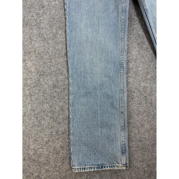 NWT Abercrombie Fitch The 90s Straight Mid Rise Jeans Women Size 27 Reguar - Picture 9 of 12